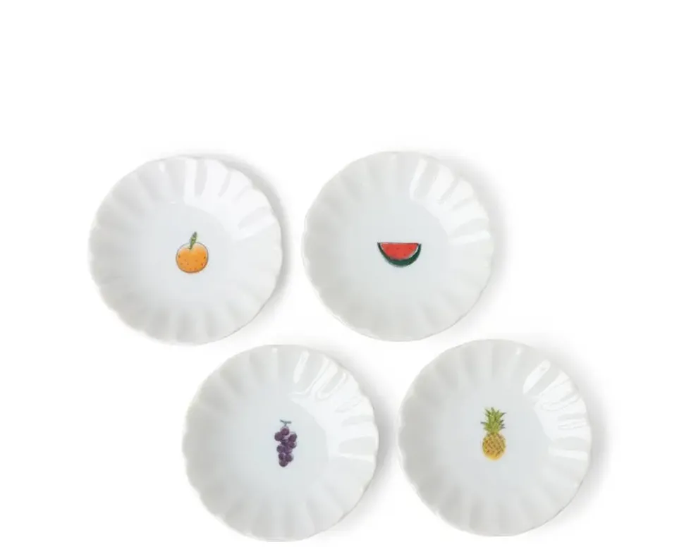 kudamono_sauce_dish_orang_3.webp MIYA Company Plates^Kudamono Sauce Dish Orange