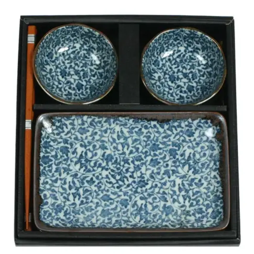 kyo_karakusa_sushi_set_0.webp MIYA Company Plate Sets^Kyo Karakusa Sushi Set