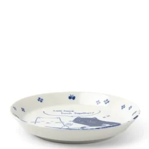 MIYA Company Plates^Lunch Date Cats 5-1/2