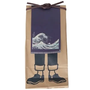 MIYA Company Textile^Maekake Canvas Apron - Great Wave