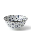 MIYA Company Bowls^Maneki Neko Blue 5.75" Bowl