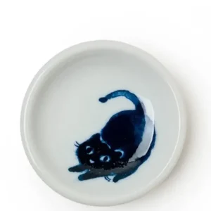 MIYA Company Cats^Midnight Blue Cat Dish Set