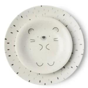 MIYA Company Plates^Mogu Mogu Hedgehog Plate 9.25