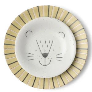 MIYA Company Plates^Mogu Mogu Lion Plate 6.5