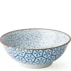 MIYA Company Ramen Bowls^Monyou 7.5" Hana Kikkou Bowl