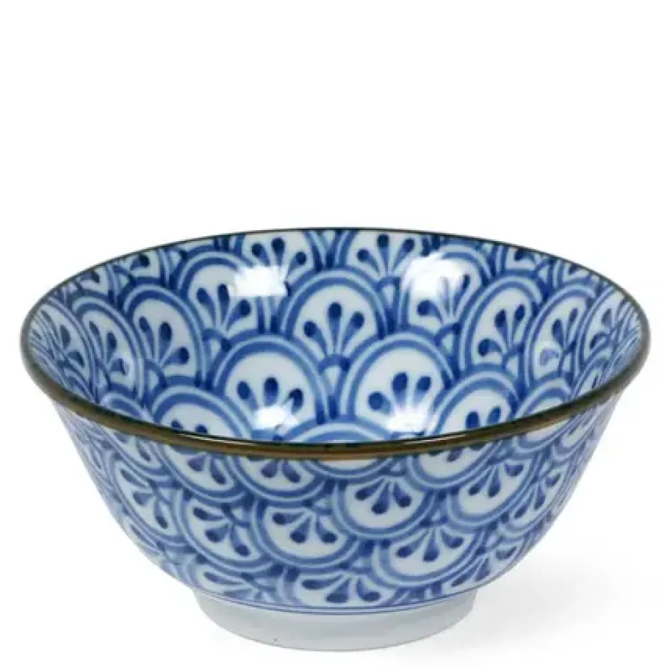 monyou__hana_seigaiha_bow_0.webp MIYA Company Medium Bowls^Monyou 6" Hana Seigaiha Bowl