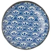 MIYA Company Medium Plates^Monyou 6.5" Hana Seigaiha Plate