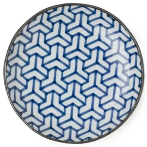 MIYA Company Medium Plates^Monyou 6.5" Kumi Kikkou Plate