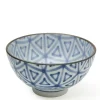 MIYA Company Rice Bowls^Monyou 4.25" Sankaku Rice Bowl