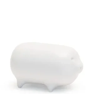 MIYA Company Pigs^Mori Pig Figurine - White At Miya