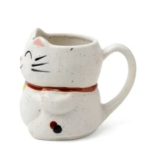 MIYA Company Cups/Mugs^Mug Cat White With Spots
