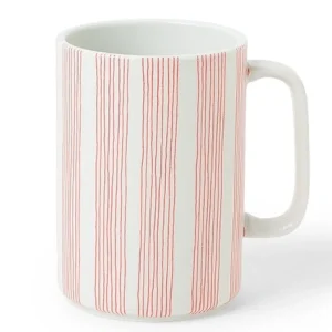 MIYA Company Mugs^Mug Red Obi Stripe