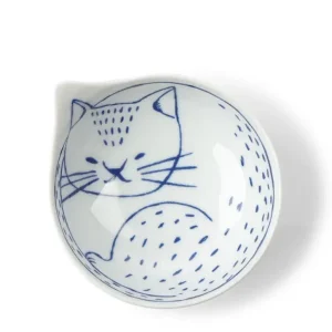 MIYA Company Bowls^Nekotori Cat Bowl 3.75