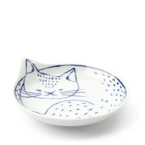 MIYA Company Plates^Nekotori Cat Plate 4.25