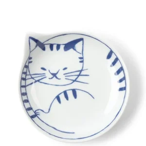 MIYA Company Plates^Nekotori Cat Plate 4.25