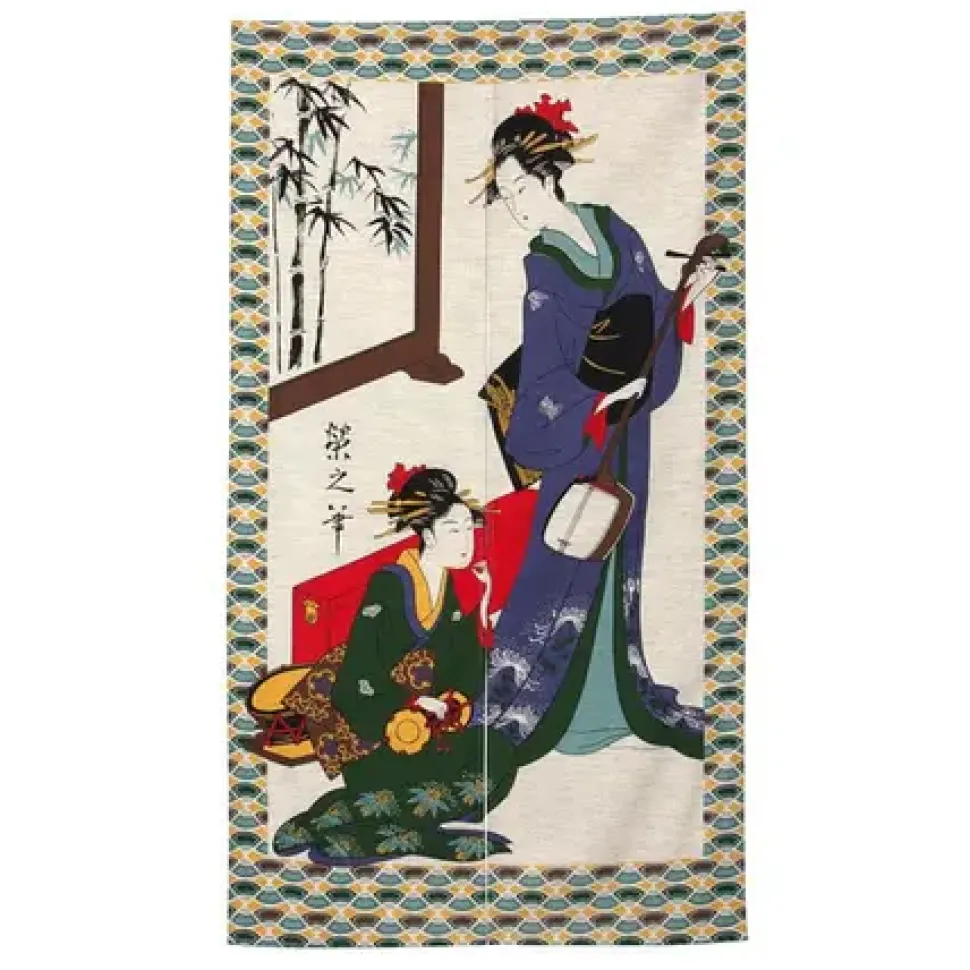 noble_ladies_music_lesson_0.webp MIYA Company Noren^Noble Ladies Music Lesson Noren