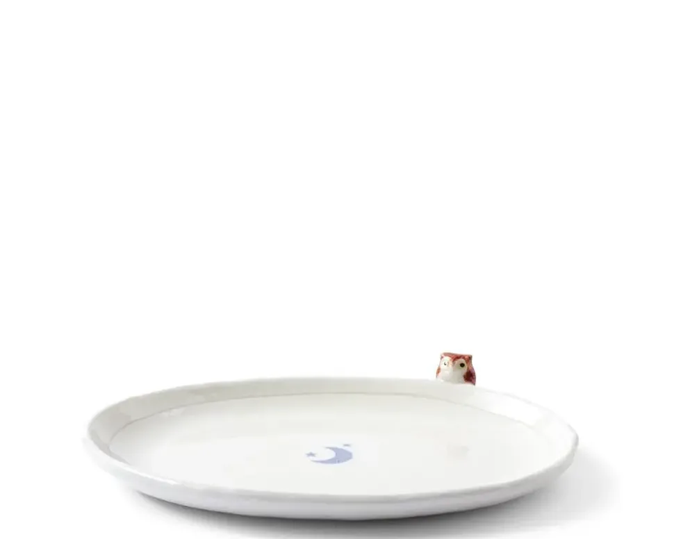 plate_owl__moon_design_1.webp MIYA Company Plates^Plate Owl & Moon Design