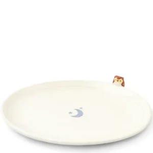MIYA Company Plates^Plate Owl & Moon Design
