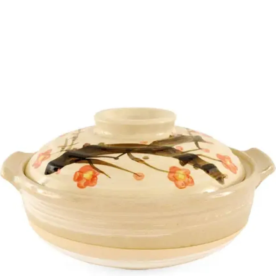 sakura_donabe_casserole___0.webp MIYA Company Donabe Casseroles^Sakura Donabe Casserole, 104 Oz.