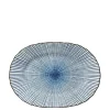 MIYA Company Medium Plates^Sendan Tokusa 7.75" X 5.5" Oval Plate