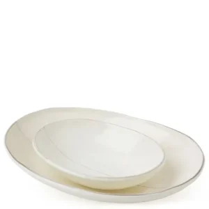 MIYA Company Shallow Bowls^Shiratama 9.5