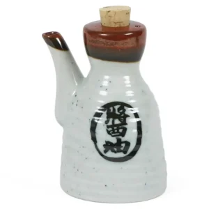MIYA Company Sauce Pots^Shoyu 6 Oz. Sauce Pot With Cork - White