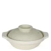 MIYA Company Donabe Casseroles^Sumi Kannyu White Donabe Casserole, 13 Oz.