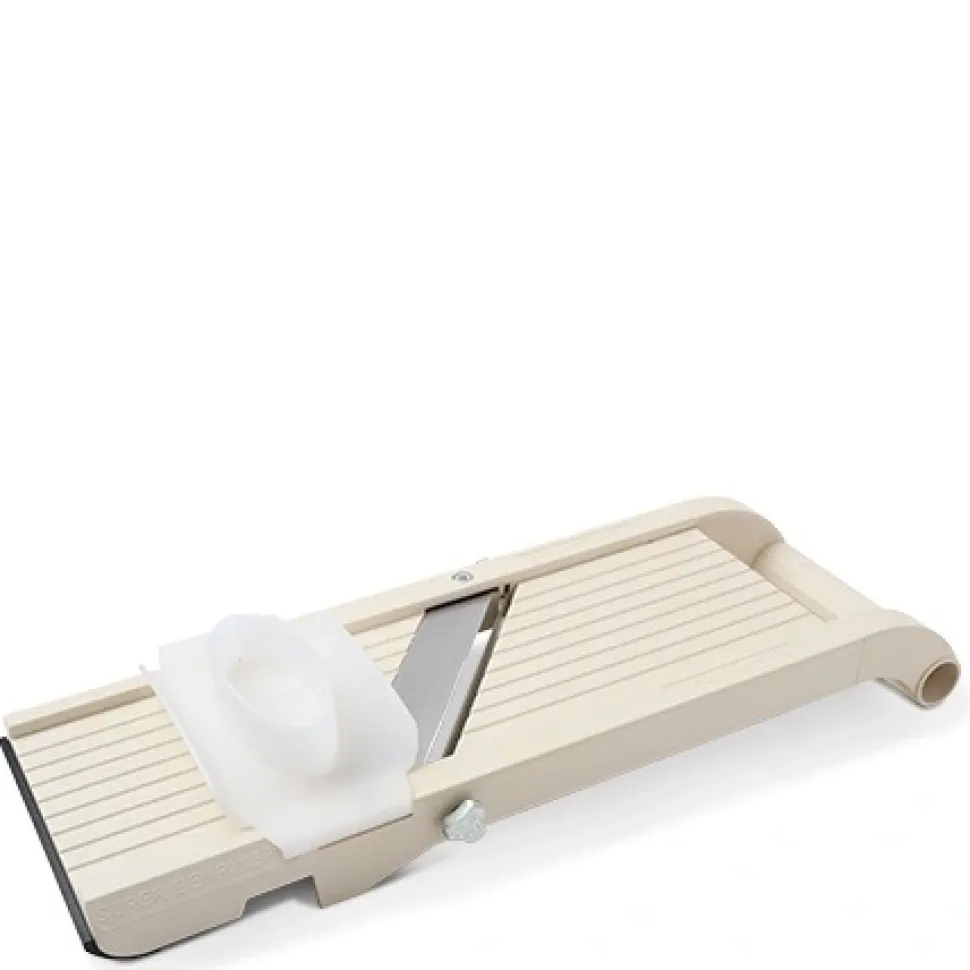 super_benliner_mandoline__0.webp MIYA Company Slicers & Peelers^Super Benliner Mandoline Vegetable Slicer - Ivory
