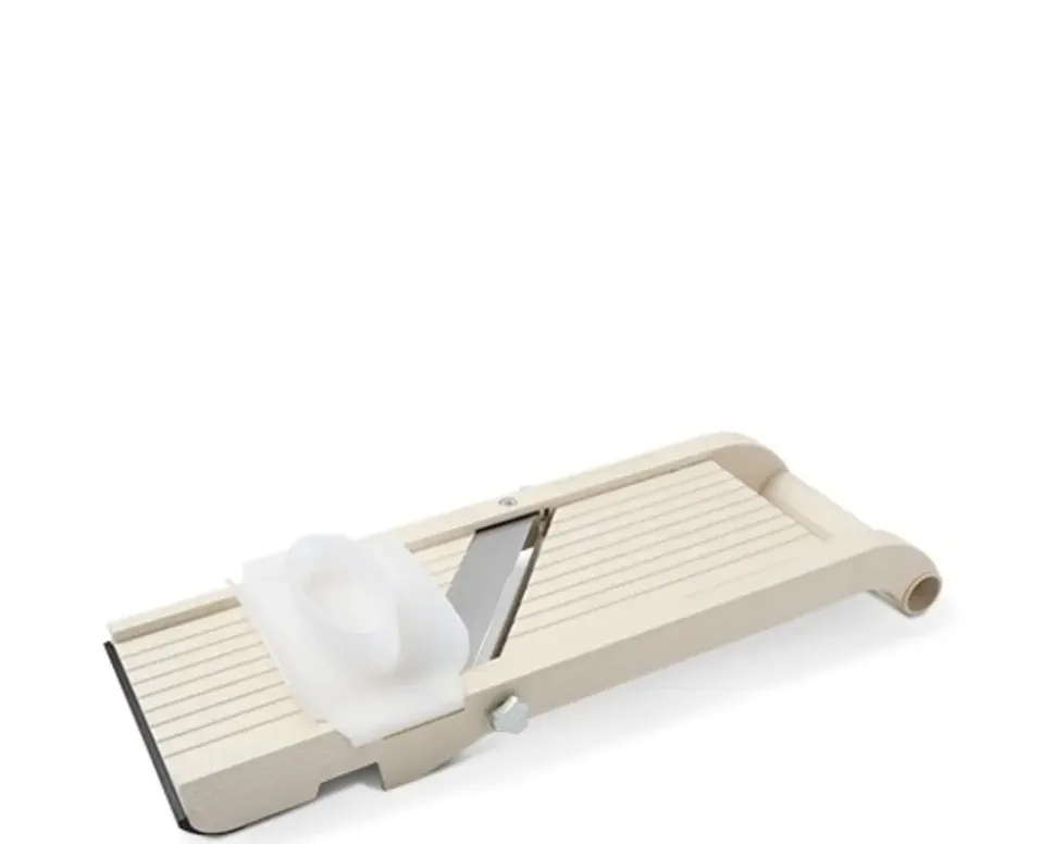 super_benliner_mandoline__1.webp MIYA Company Slicers & Peelers^Super Benliner Mandoline Vegetable Slicer - Ivory