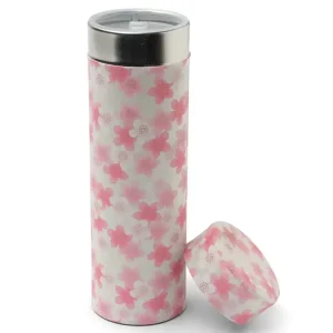 MIYA Company Teaware Accessories^Tea Canister White Sakura Blossoms