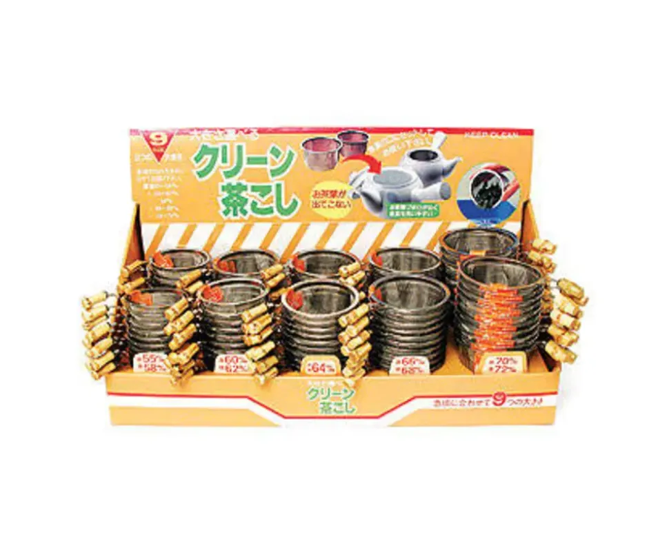 tea_strainer_with_handle__3.webp MIYA Company Teaware Accessories^Tea Strainer With Handle Display Set