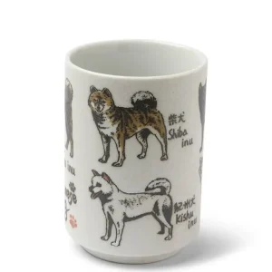 MIYA Company Cups/Mugs^Teacup Japanese Dogs