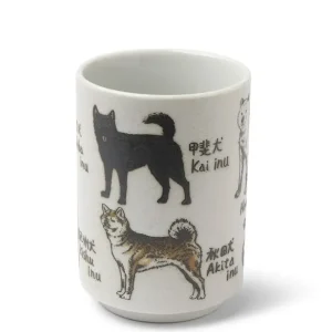 MIYA Company Cups/Mugs^Teacup Japanese Dogs