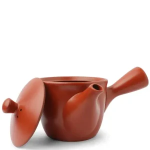 MIYA Company Teapots - Ceramic^Teapot Kyu Tokoname Red Conical