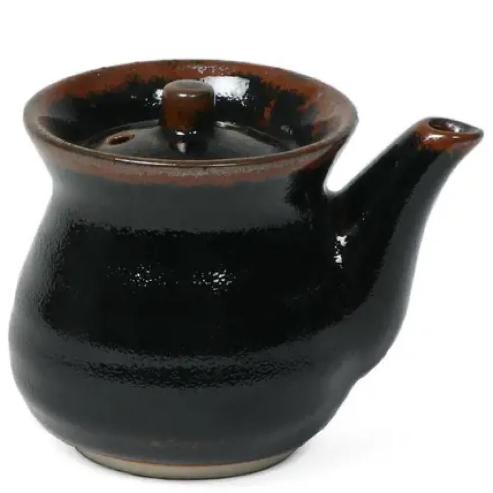 tenmoku__oz_round_sauce_p_0.webp MIYA Company Sauce Pots^Tenmoku 8 Oz. Round Sauce Pot