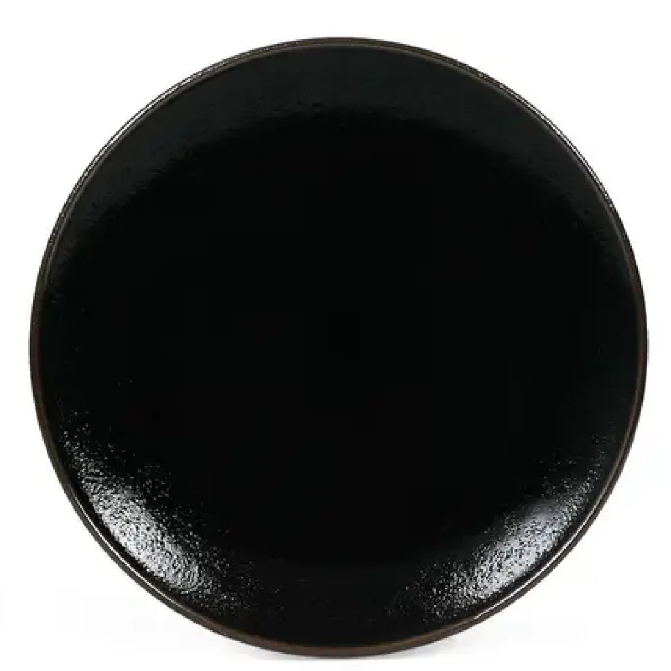 tenmoku__round_plate_0-2.webp MIYA Company Large Plates^Tenmoku 10" Round Plate