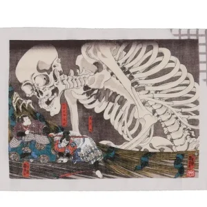 MIYA Company Furoshiki & Tenugui^Tenugui Ruined Palace At Soma