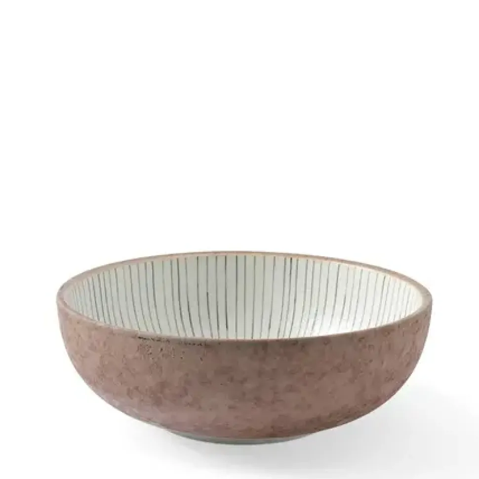 tokusa_gray__bowl_0-3.webp MIYA Company Shallow Bowls^Tokusa Gray 7.75" Bowl