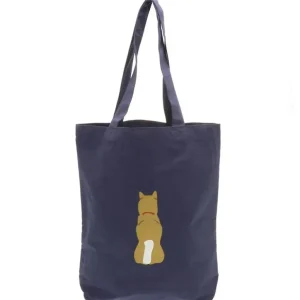 MIYA Company Dogs^Tote Bag Shiba Navy