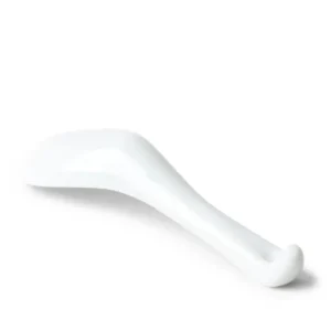 MIYA Company Soup Spoons^White Porcelain Soup Spoon With Stopper