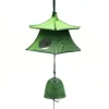 MIYA Company Wind Chimes^Wind Chime Lantern Green 2-5/8"