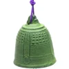 MIYA Company Wind Chimes^Wind Chime Temple Bell Green 2-1/2"